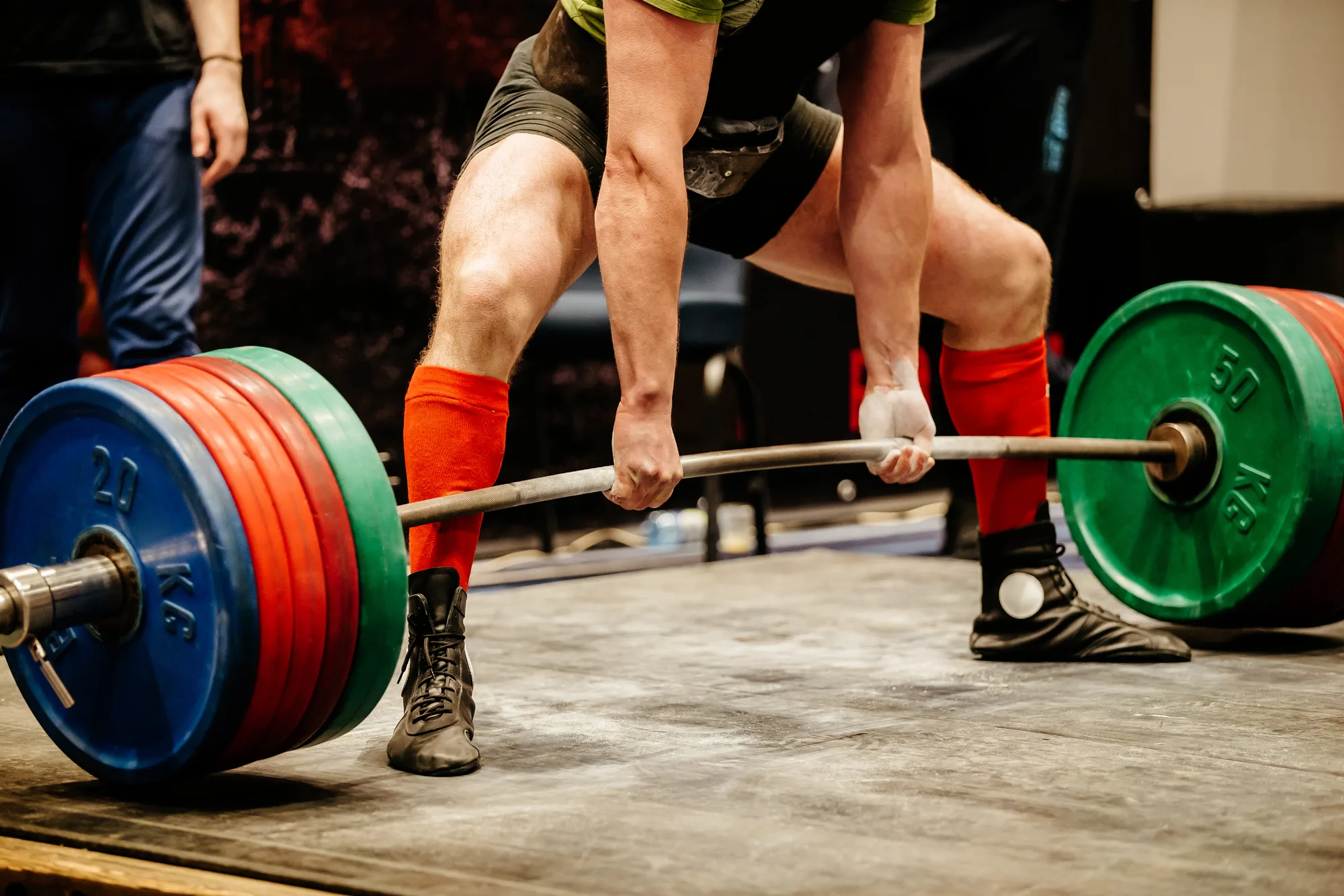 powerlifter exercise deadlift